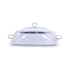 TRAY W-COVER ORCHID CD-7382 Default Title - MamasJan Décor