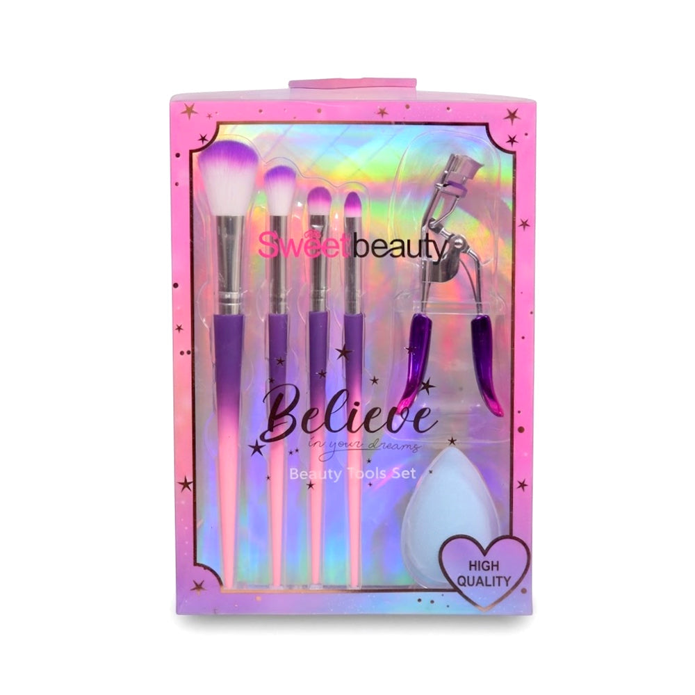 SWEET BEAUTY TOOL SET 6IN1 BX-1335 Default Title - MamasJan Makeup