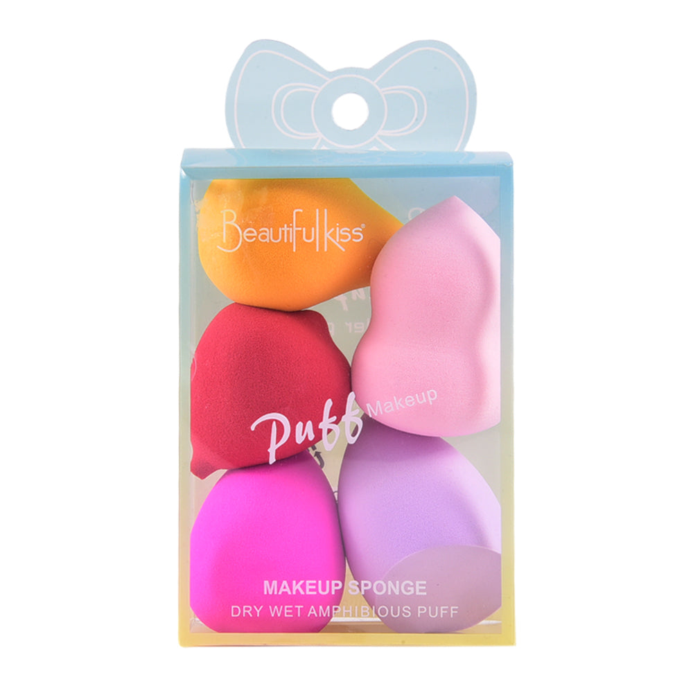 BEAUTIFUL KISS BEAUTY BLENDER 5PC IR 3923 Default Title - MamasJan Makeup