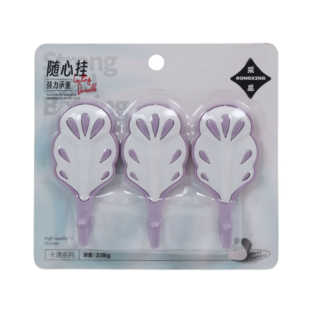 STRONG ADHESIVE HOOK 3PC PACK Q/HRS1 Default Title - MamasJan Grocery Nonfood