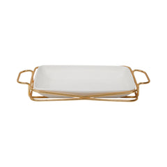 DISH WITH STAND BRILLIANT BR16009G Default Title - MamasJan Crockery