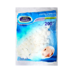ANCO JAMAICA COTTON BALLS 200PC IR 8-4 Default Title - MamasJan Makeup
