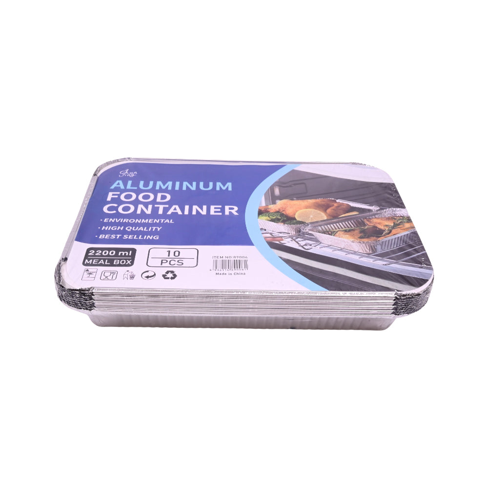 ALUMINUM 10PC PACK 2200ML IR HJ-13 Default Title - MamasJan Grocery Nonfood