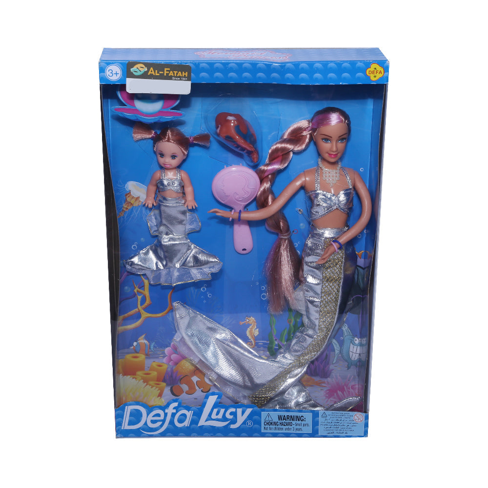 8302 DEFA LUCY MERMAID PRINCESS DOLL D Default Title - MamasJan Toys
