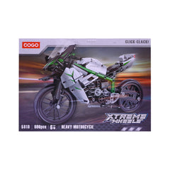 5818 COGO XTREME WHEEL MOTERCYCLE BLOCKS SET 600PCS H.B Default Title - MamasJan Toys