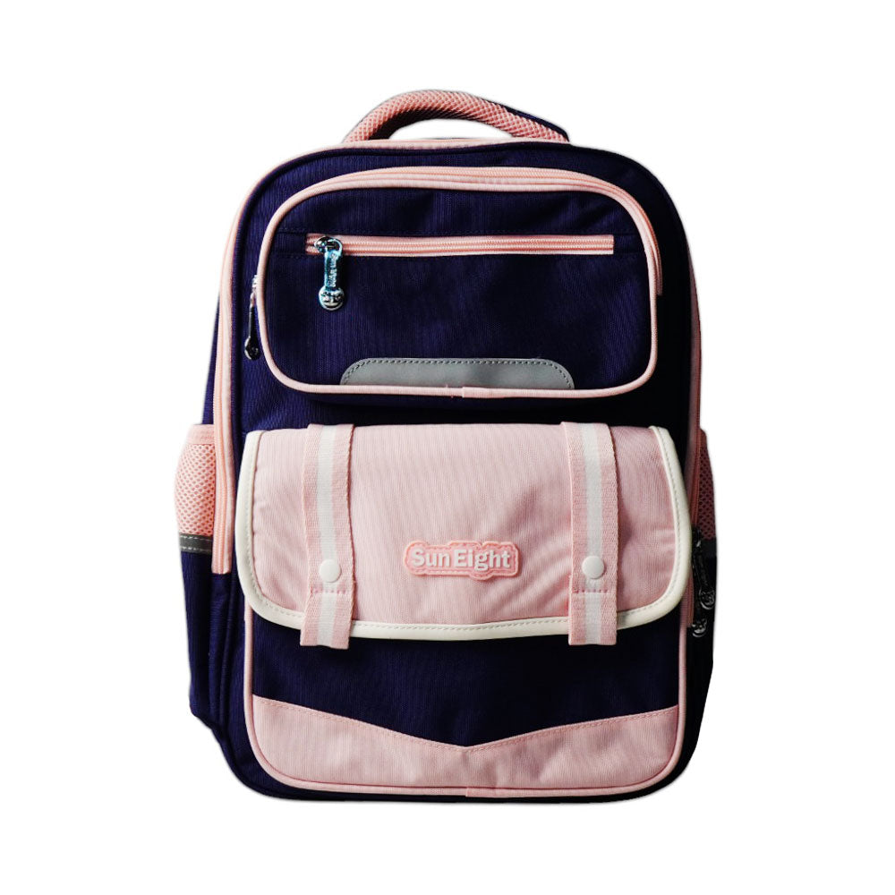 90171 KIDS SCHOOL BACK PACK ROYAL BLUE/PINK 16INCH IR Default Title - MamasJan Toys