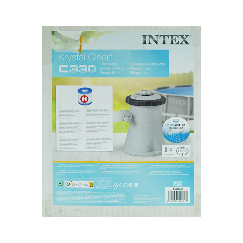 28602 INTEX KRYSTAL CLEAR FILTER PUMP Default Title - MamasJan Toys