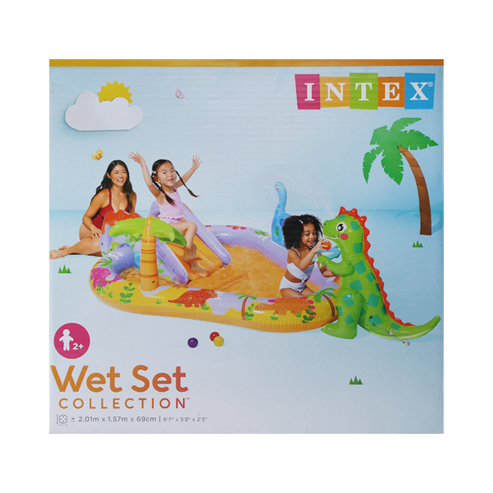 56139 INTEX DINO PARK PLAY CENTER POOL A.I Default Title - MamasJan Toys