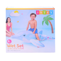 58535 INTEX DOLPHIN RIDE-ON A.I Default Title - MamasJan Toys