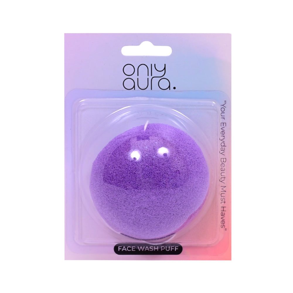 ONLY AURA FACEWASH PUFF FF501 Default Title - MamasJan Makeup