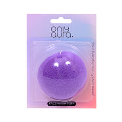 ONLY AURA FACEWASH PUFF FF501 Default Title - MamasJan Makeup