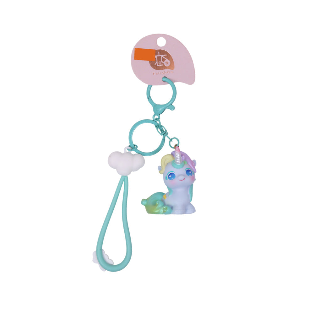 Q072-3C CUTE UNICORN KEYCHAIN IR Default Title - MamasJan Toys