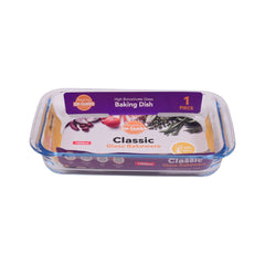 DISH BAKING DK GLASS 5123 Default Title - MamasJan Crockery