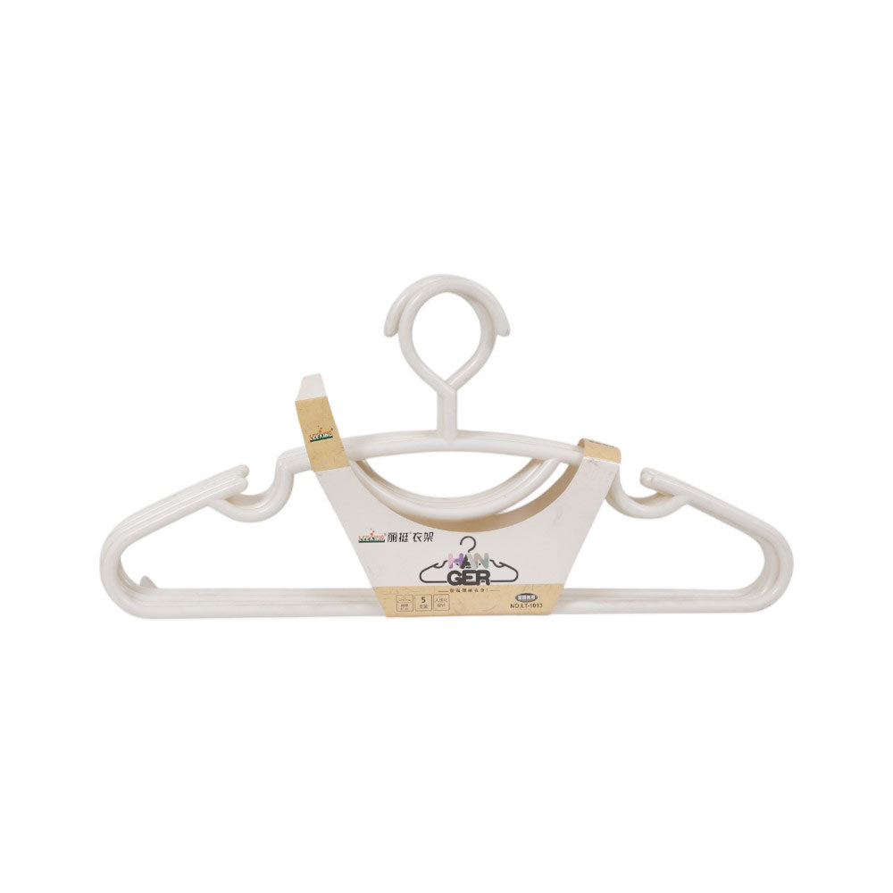 LEEKING PLASTIC HANGER 5PC IR 1013-125126 Default Title - MamasJan Grocery Nonfood