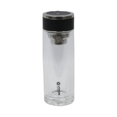 WATER BOTTLE GLASS IR 300ML YT-4624H Default Title - MamasJan Crockery