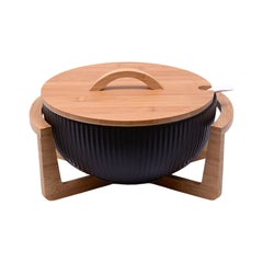 BOWL SALAD PORCELAIN IR QX5/HG619B-10 Default Title - MamasJan Crockery