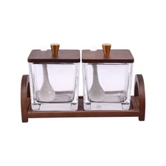 SUGAR POT SET 3 PCS IR QX7/YY2413-2 Default Title - MamasJan Crockery