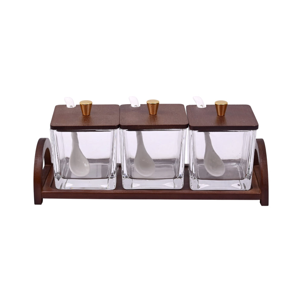 SUGAR POT SET 4 PCS IR QX21/YY2413-3 Default Title - MamasJan Crockery