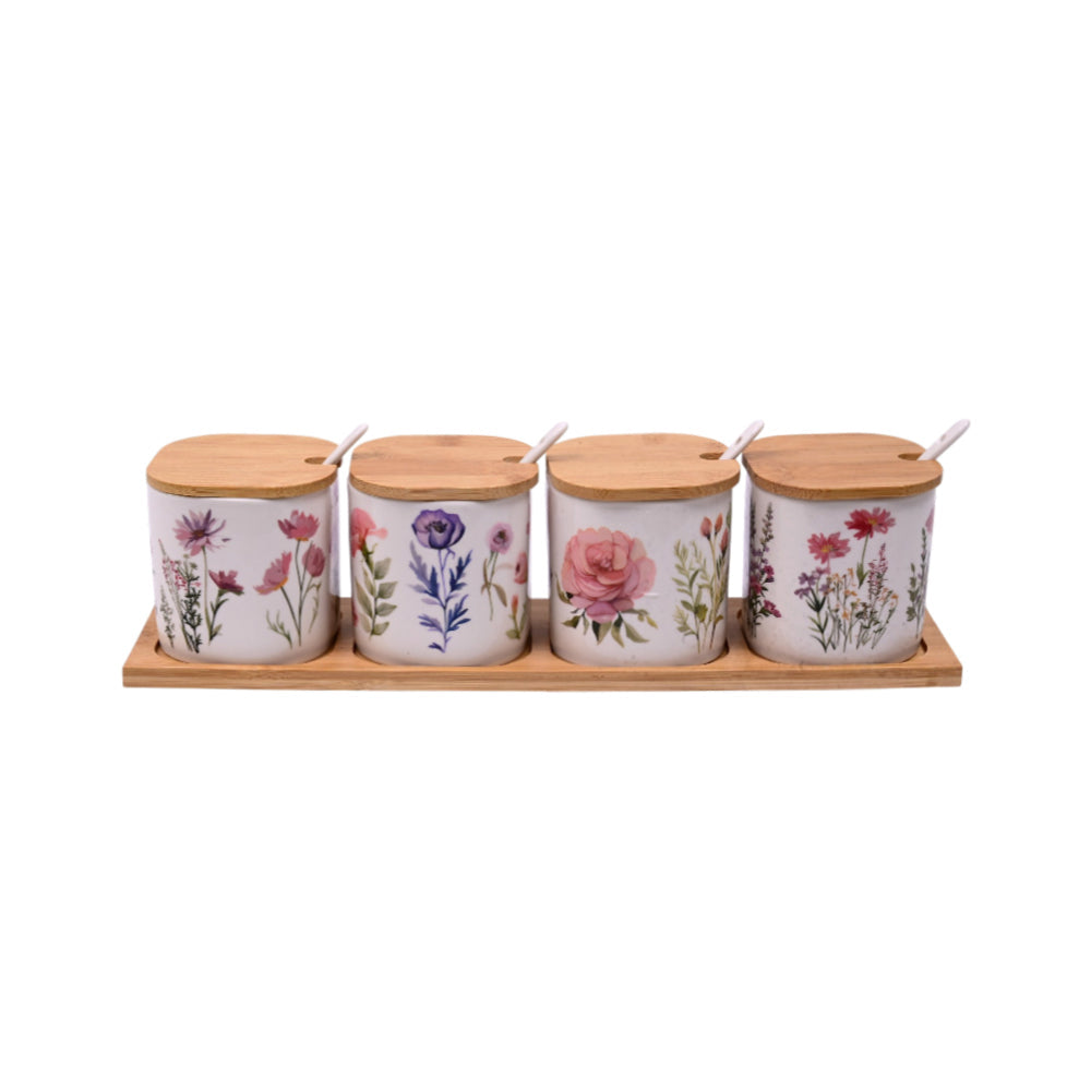 SPICE SET 5 PCS PORCELAIN IR QX30/HB7000-4 Default Title - MamasJan Crockery