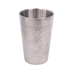 GLASS STEEL SILVER HAMMERED 28-5/8771 Pack oF 6 Default Title - MamasJan Crockery