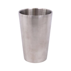 GLASS STEEL SILVER DOUBLE PLAIN 28-16/8775 Pack oF 6 Default Title - MamasJan Crockery