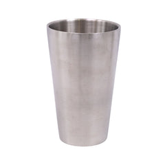 GLASS STEEL SILVER DOUBLE PLAIN 28-17/8777 Pack oF 6 Default Title - MamasJan Crockery