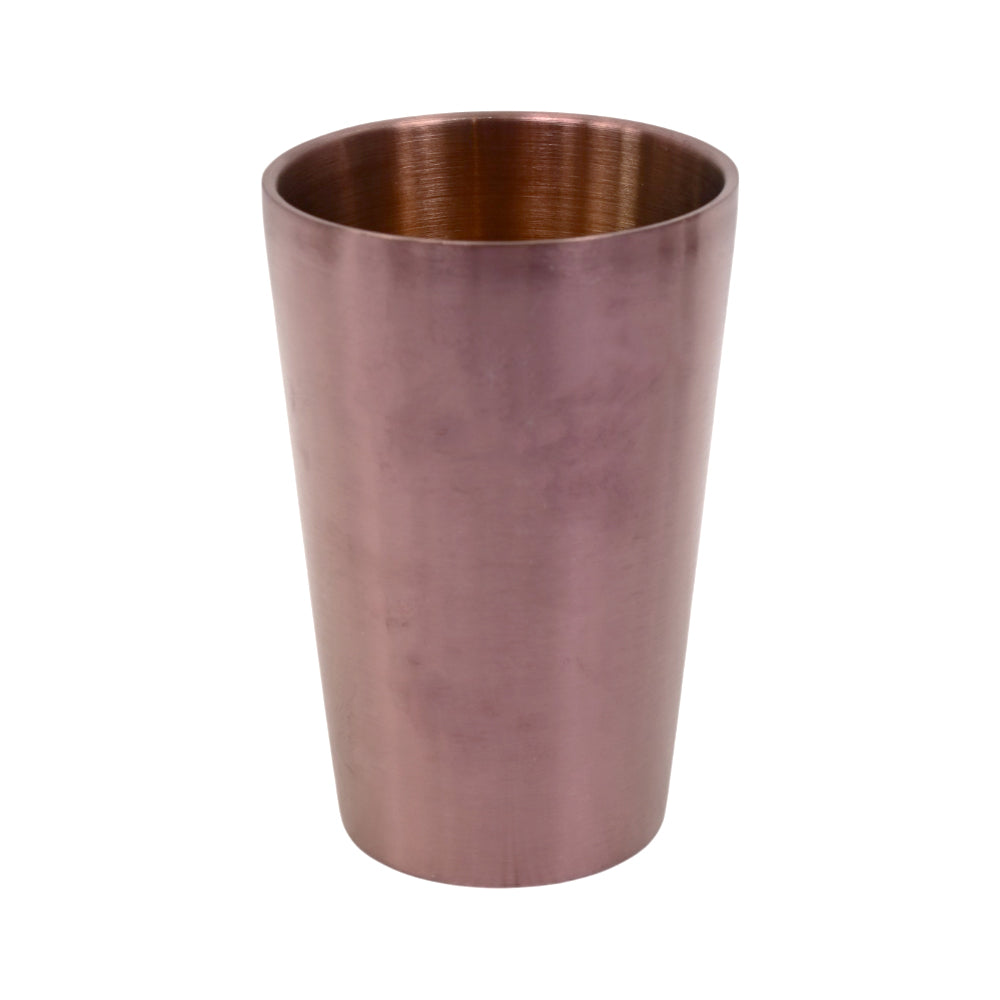 GLASS STEEL COPPER DOUBLE PLAIN 28-20/8776 Pack oF 6 Default Title - MamasJan Crockery