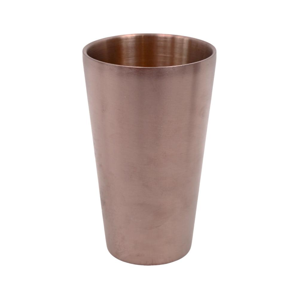GLASS STEEL COPPER DOUBLE PLAIN 28-21/8778 Pack oF 6 Default Title - MamasJan Crockery