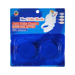 JIE DA BLUE BLOCKS TOILET FRESHENER & CLEANER 2PC IR L-1-3 Default Title - MamasJan Grocery Nonfood
