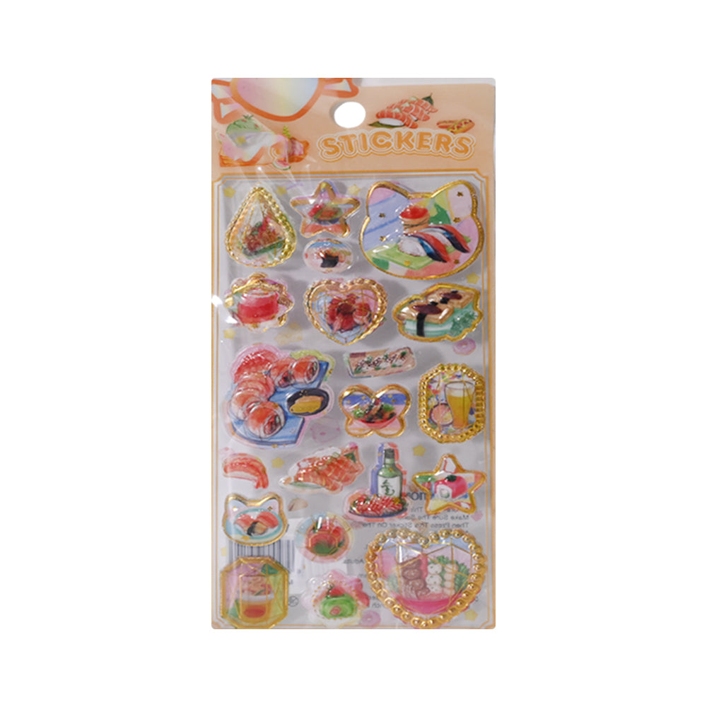XTQ313 NAIL ART STICKER IN CARD Default Title - MamasJan Toys