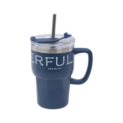 MUG HOT & COOL WITH STRAW 600 ML IR CY070/BQ070 Default Title - MamasJan Crockery