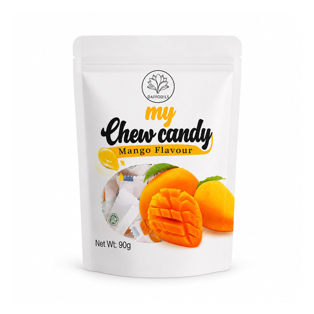 DAFFODILS MY CHEW CANDY MANGO 90 GM Default Title - MamasJan Grocery Food