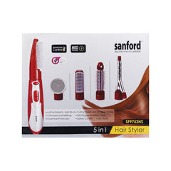SANFORD HAIR STYLER 5 IN 1 SF9753HS BS Default Title - MamasJan Electronics