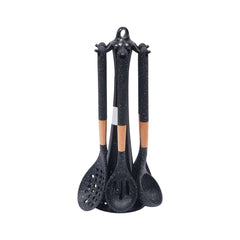 KITCHEN SPOON SET 7PC SILICONE IR KC627-6/E31-36 Default Title - MamasJan Crockery