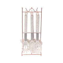 KITCHEN SPOON SET 7PC SILICONE IR KCA637/E17-24 Default Title - MamasJan Crockery