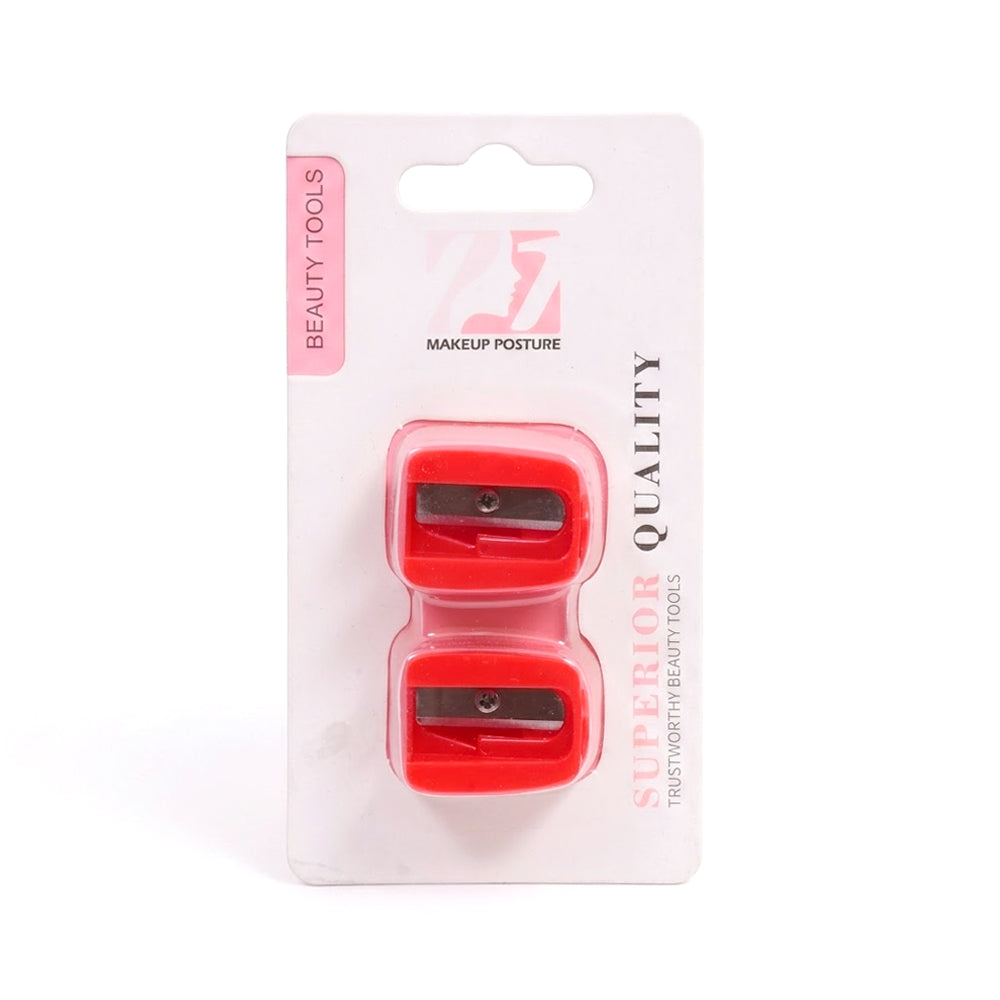 MAKEUP POSTURE PLASTIC SHARPNER 2PC Default Title - MamasJan Makeup