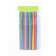 BUIGRIETJES STRAW COLORFUL 100PC Y62 PACK Default Title - MamasJan Grocery Non Foods