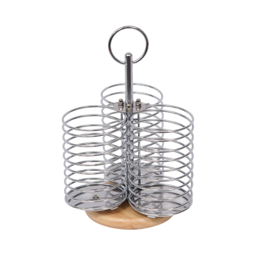 CUTLERY STAND REVOLVING AE697A Default Title - MamasJan Crockery