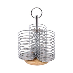 CUTLERY STAND REVOLVING AE697A Default Title - MamasJan Crockery