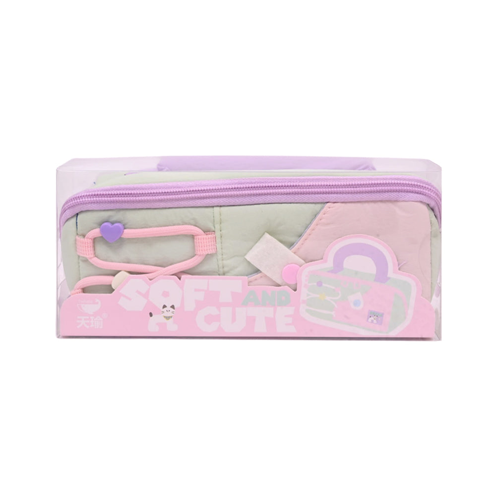 25295 PENCIL POUCH SOFT & CUTE IR Default Title - MamasJan Toys