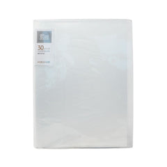 6143 CLEAR BOOK FILE 30 PAGES Default Title - MamasJan Toys