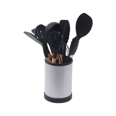 KITCHEN SPOON SET 12PC SILICONE IR PT266/E55-59 Default Title - MamasJan Crockery