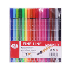1688-18 FINE LINE COLOR MARKER 18PC PACK IR Default Title - MamasJan Toys