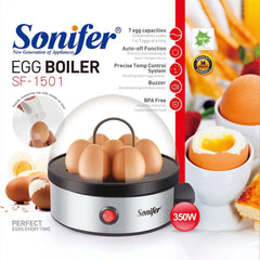 SONIFER EGG BOILER SF-1501 Default Title - MamasJan Electronics