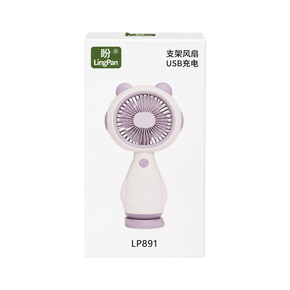 LP891 LINGPAN MINI ELECTRIC USB FAN S.T Default Title - MamasJan Toys