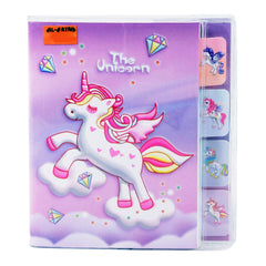 1600-6 FANCY UNICORN NOTE BOOK Default Title - MamasJan Toys