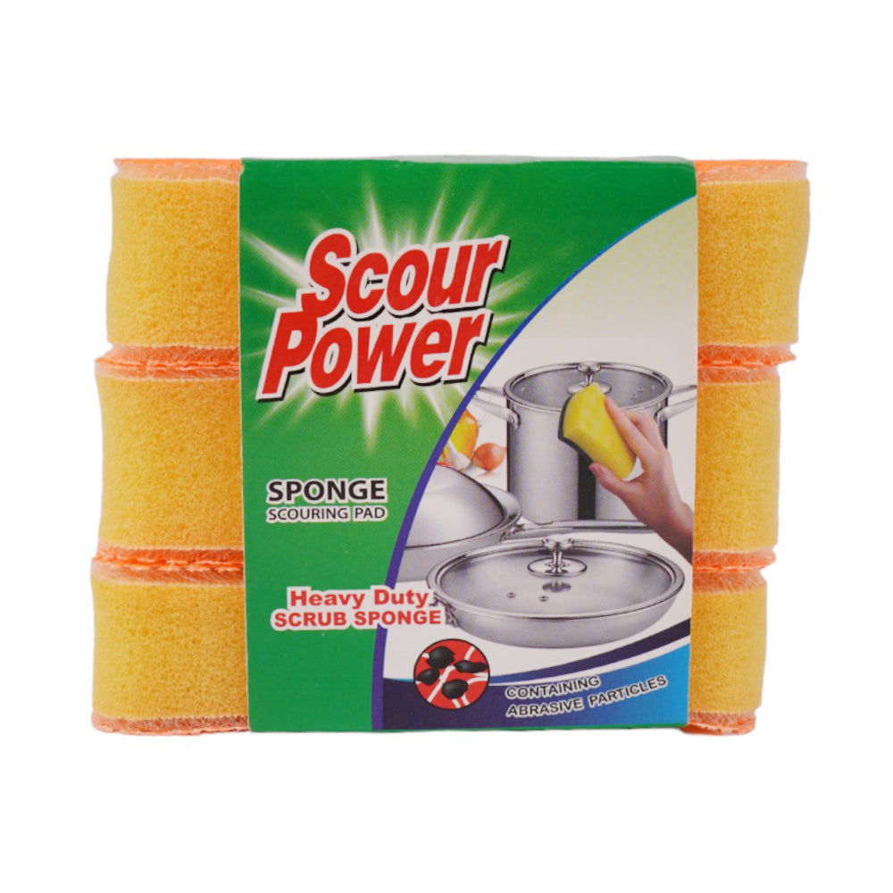 SCOUR POWER SPONGE IR 3PC A41-50 Default Title - MamasJan Grocery Nonfood