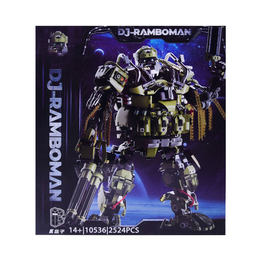 10536 DJ RAMBOMAN ROBOT BLOCK SET IR 2524PCS Default Title - MamasJan Toys