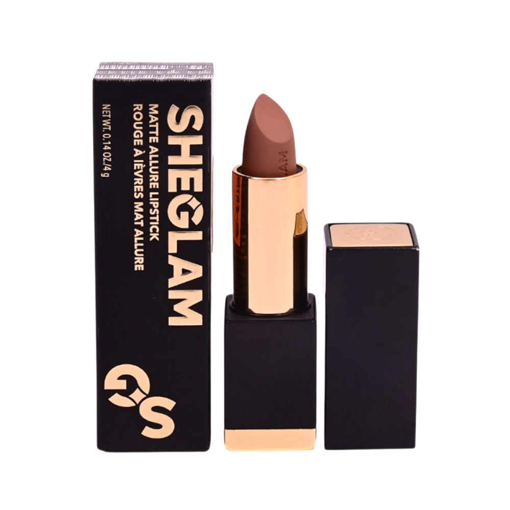 SHEGLAM MATTE ALLURE LIPSTICK CHIC 4G Default Title - MamasJan Makeup