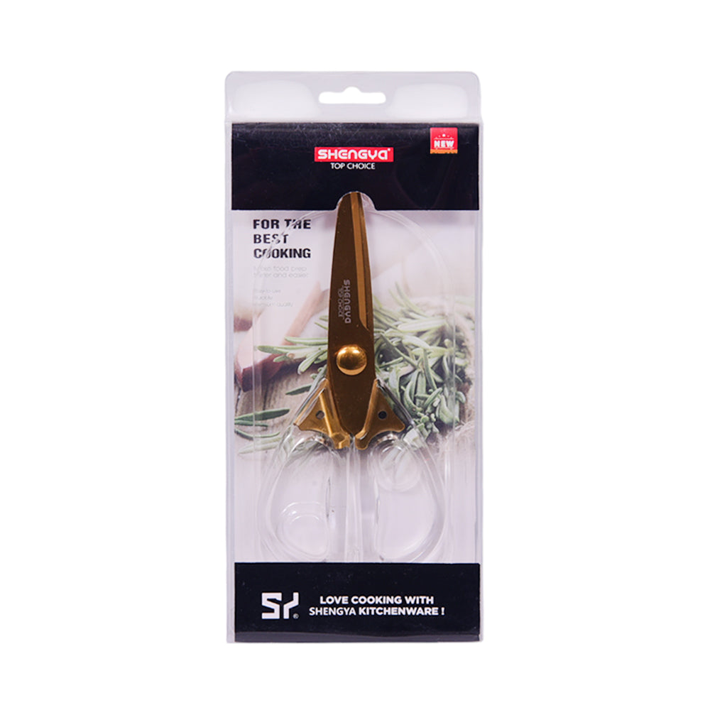 KITCHEN SCISSOR IR SHENGYA J0042G Default Title - MamasJan Crockery